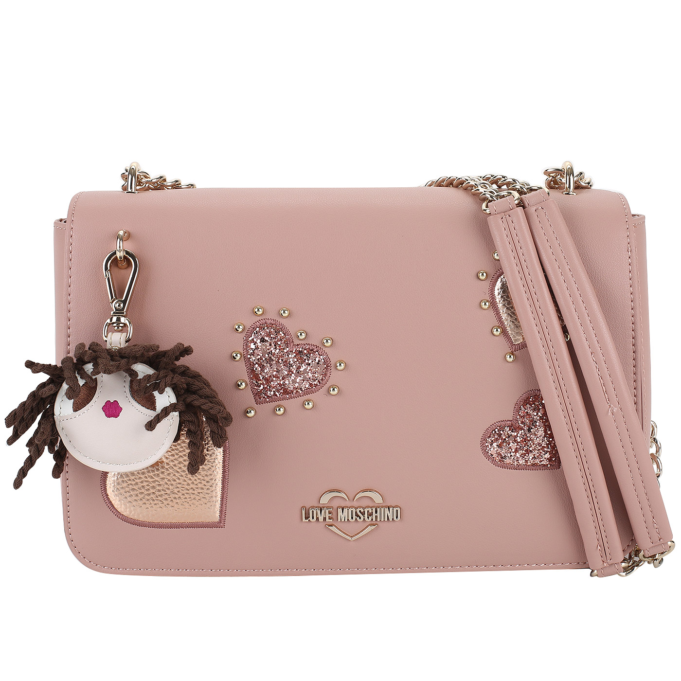 Love Moschino Розовая сумочка
