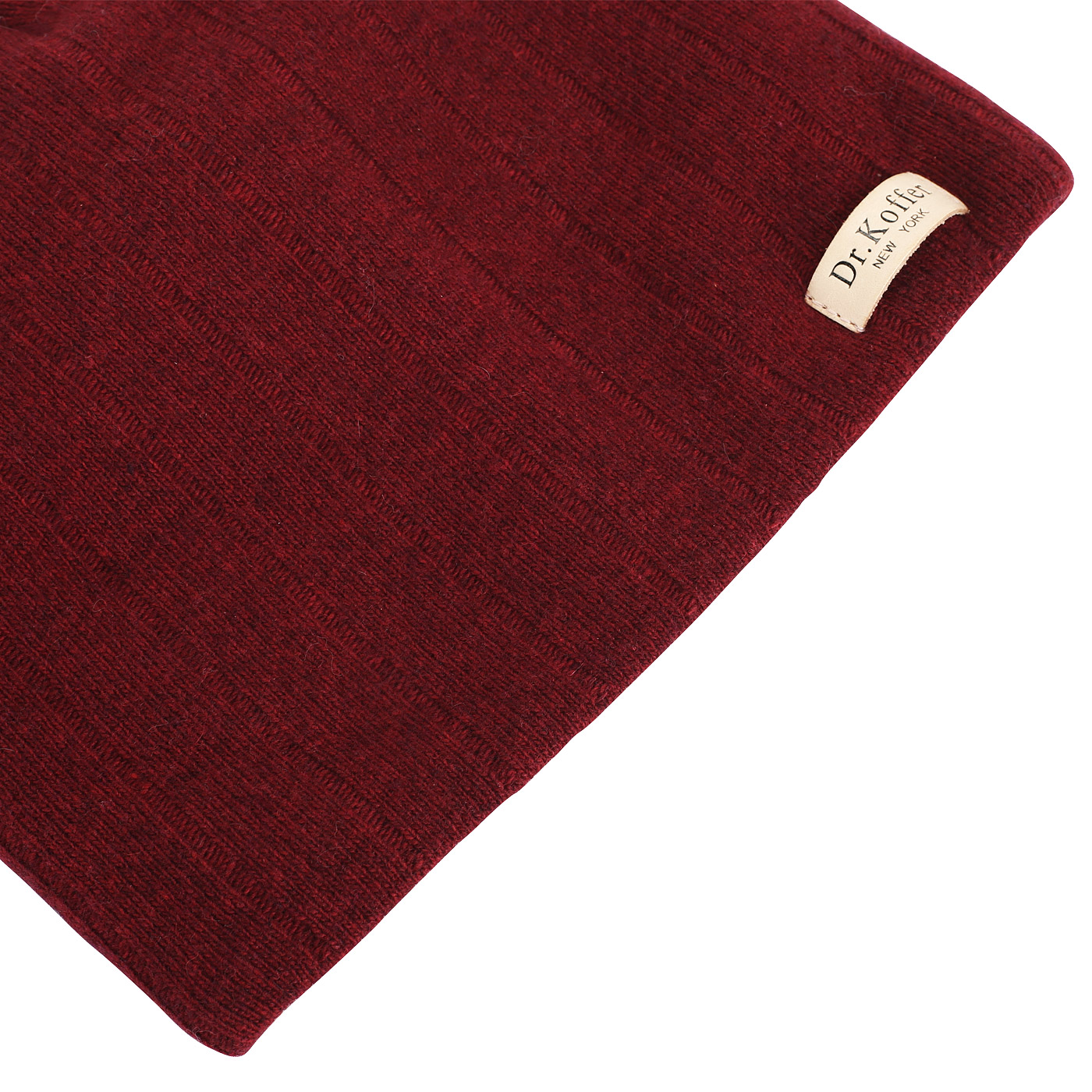 Бордовая шапка Dr. Koffer 