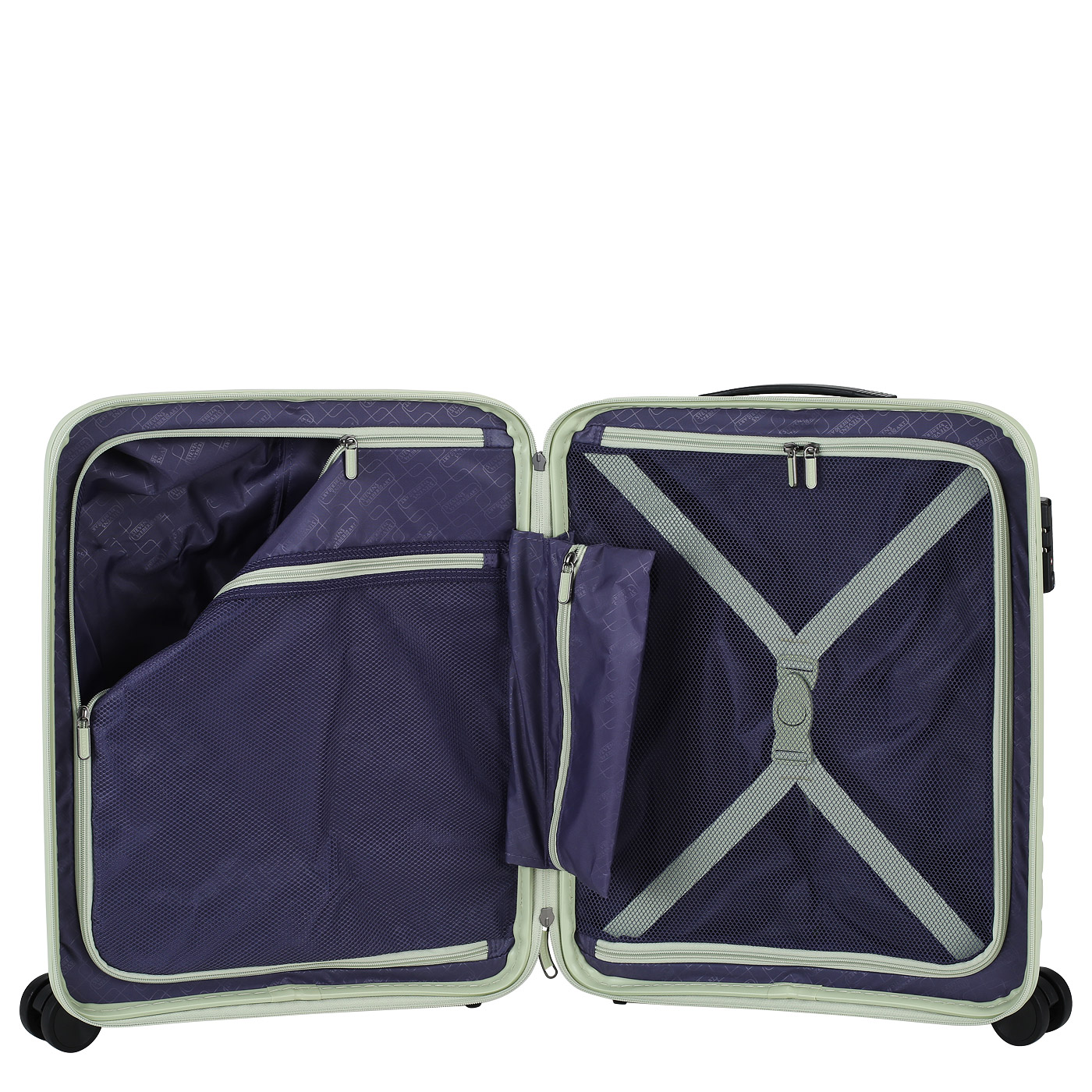 Чемодан для ручной клади из полипропилена Stevens Bubble