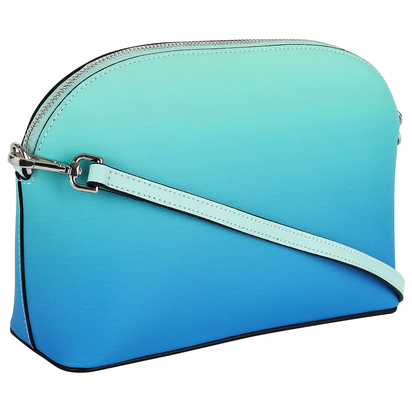 Сафьяновая сумочка на молнии Cromia Perla Degrade