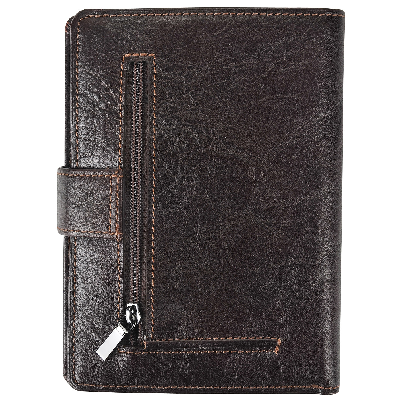 Кожаная обложка для паспорта и автодокументов Stevens 