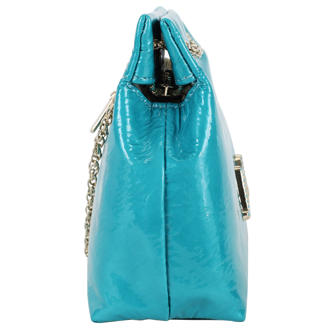 Кожаная сумка с цепочкой Marina Creazioni X1010 STRASS