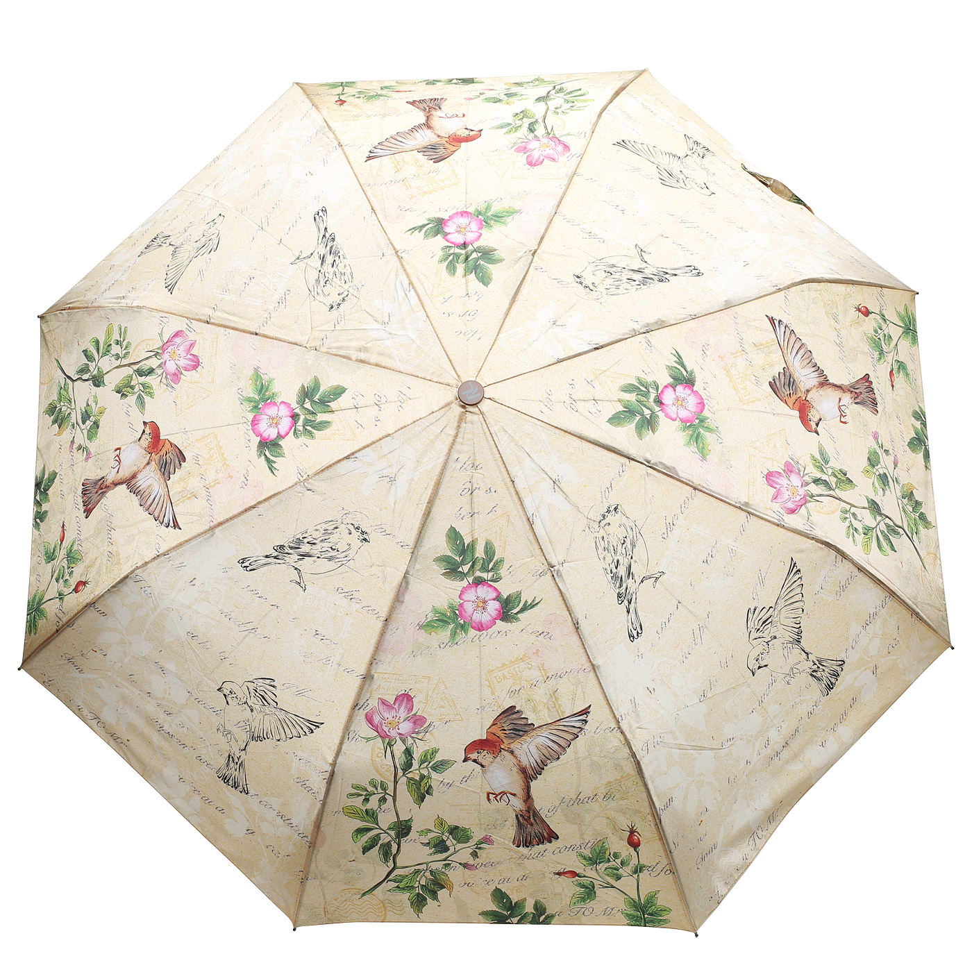 Зонт в три сложения Russian Look 