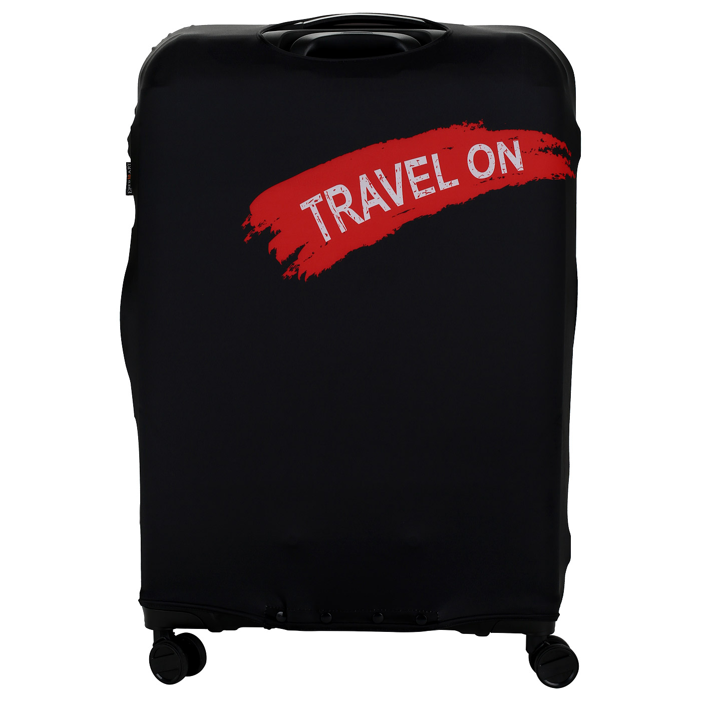 Чехол для чемодана из черного полиэстера Eberhart Travel On