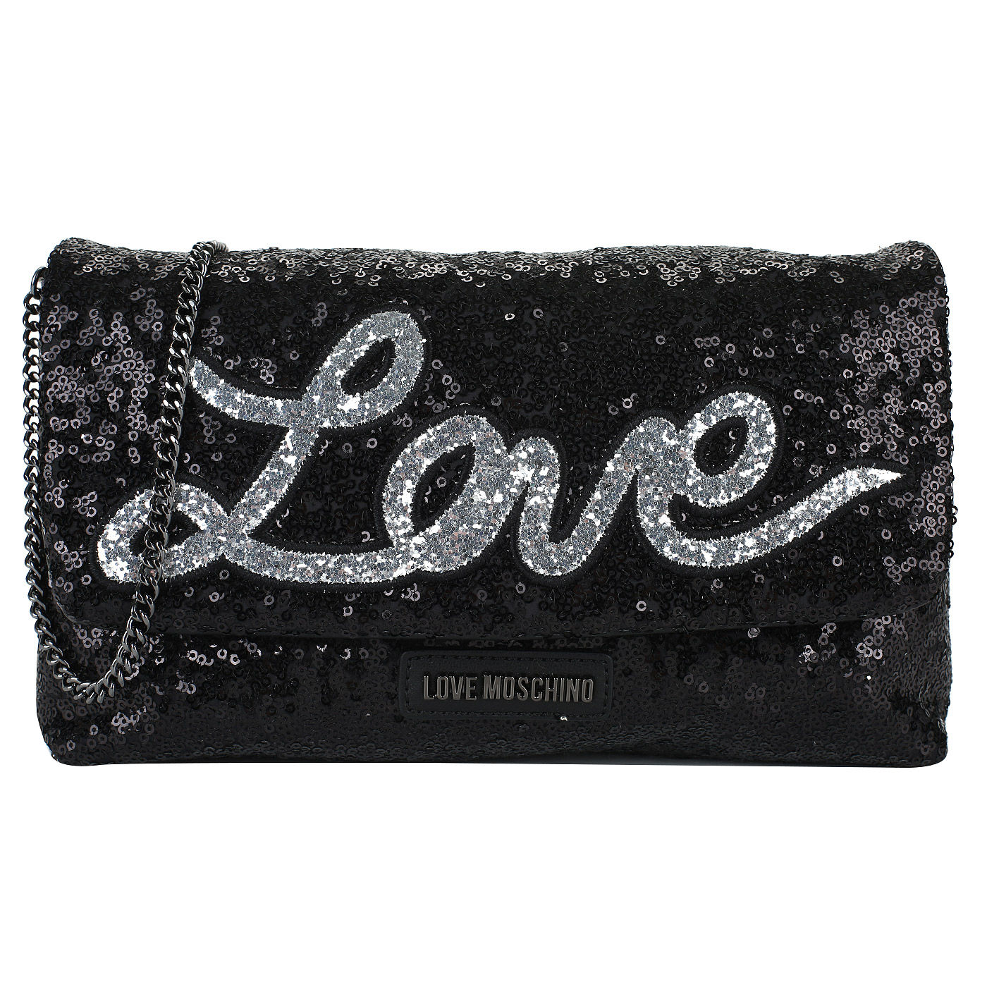 Love Moschino Черная сумка на цепочке