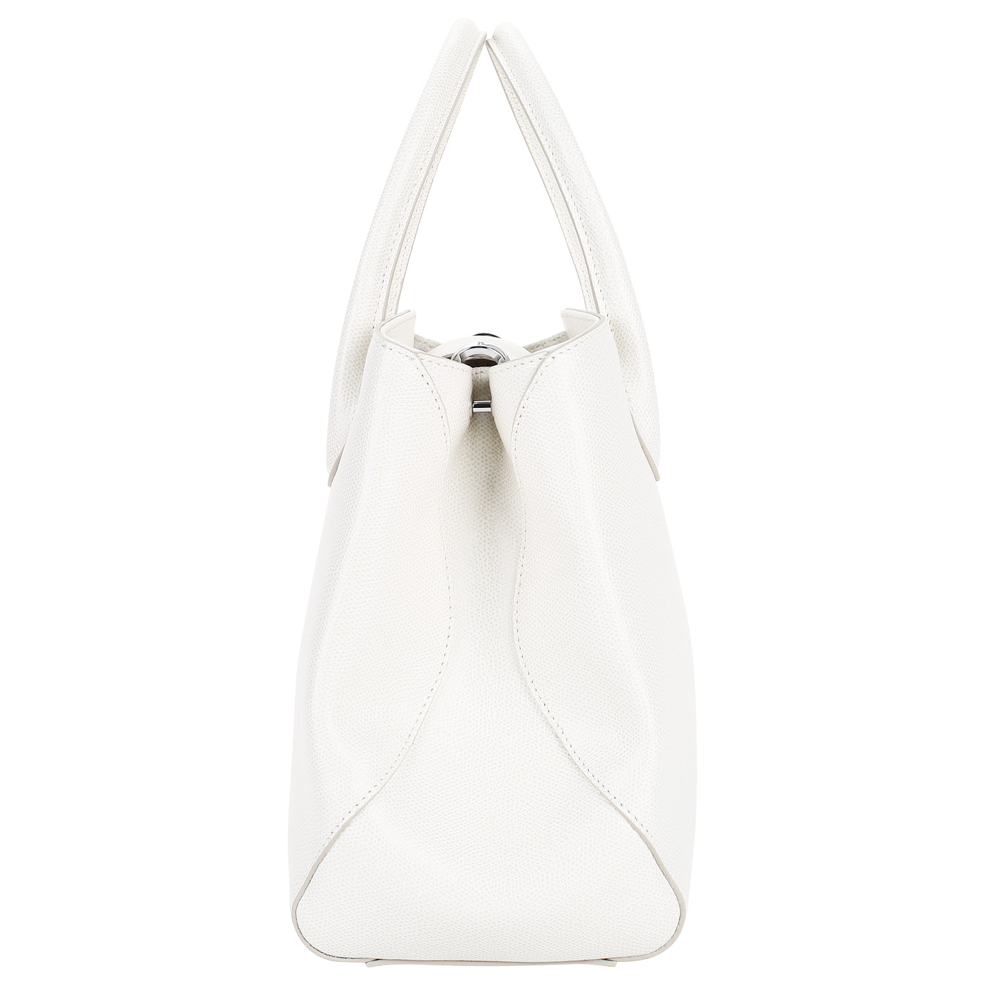 Женская сумка из белой кожи Aurelli Alma