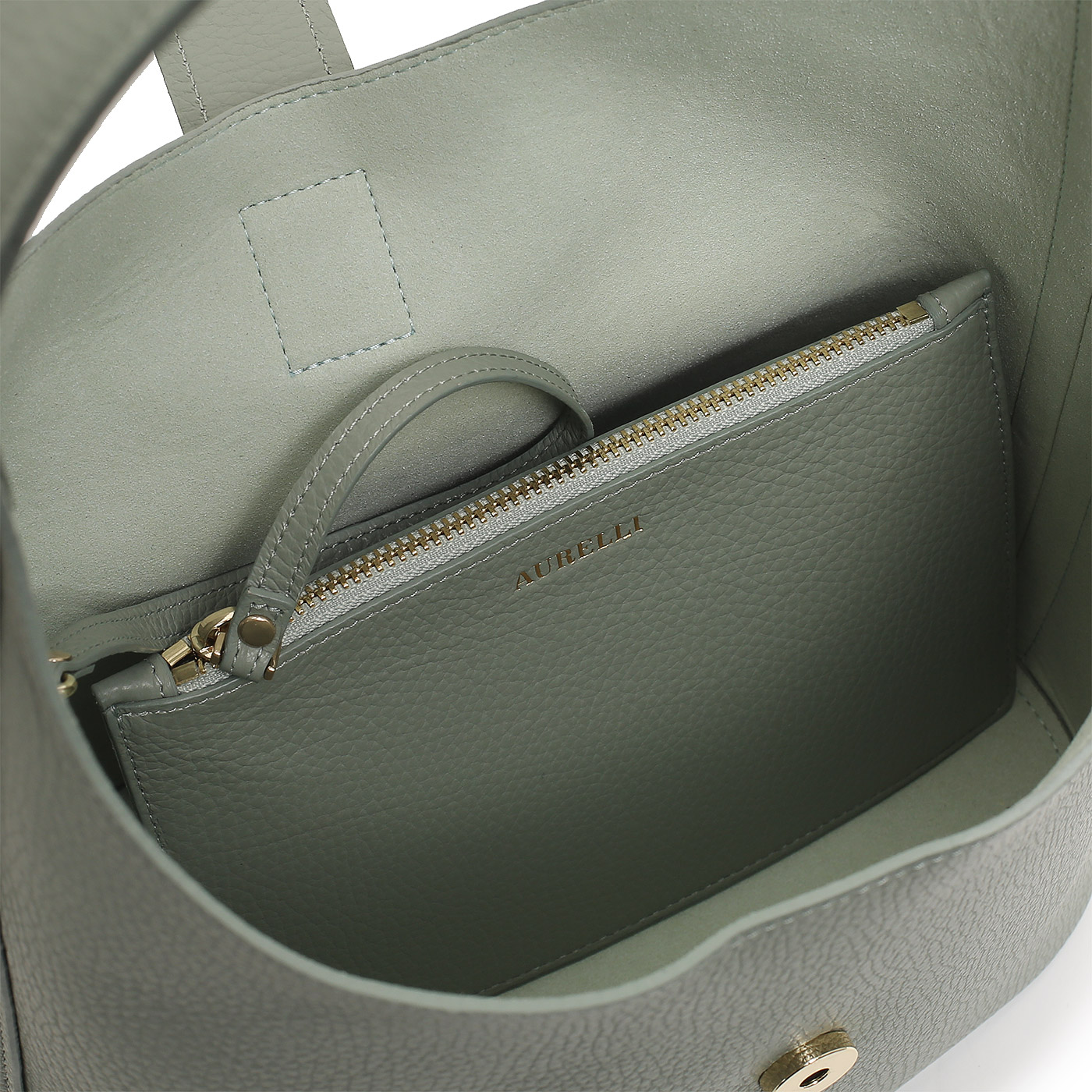 Кожаная сумка Aurelli Soft