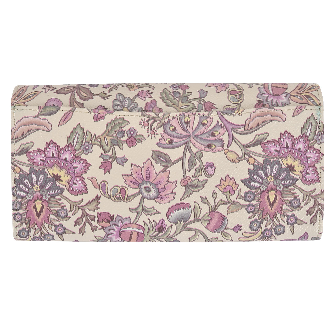 Женское кожаное портмоне с принтом Aurelli Alma fiore