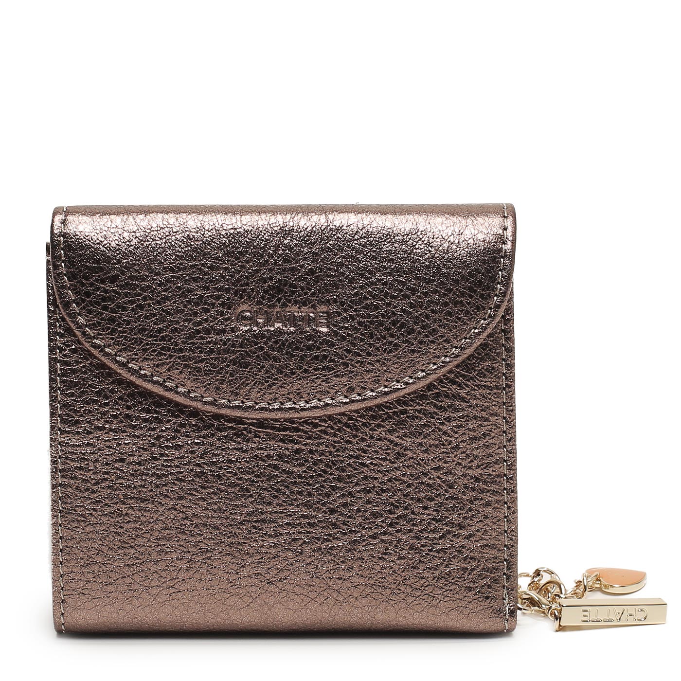 Chatte Женское кожаное портмоне на кнопке