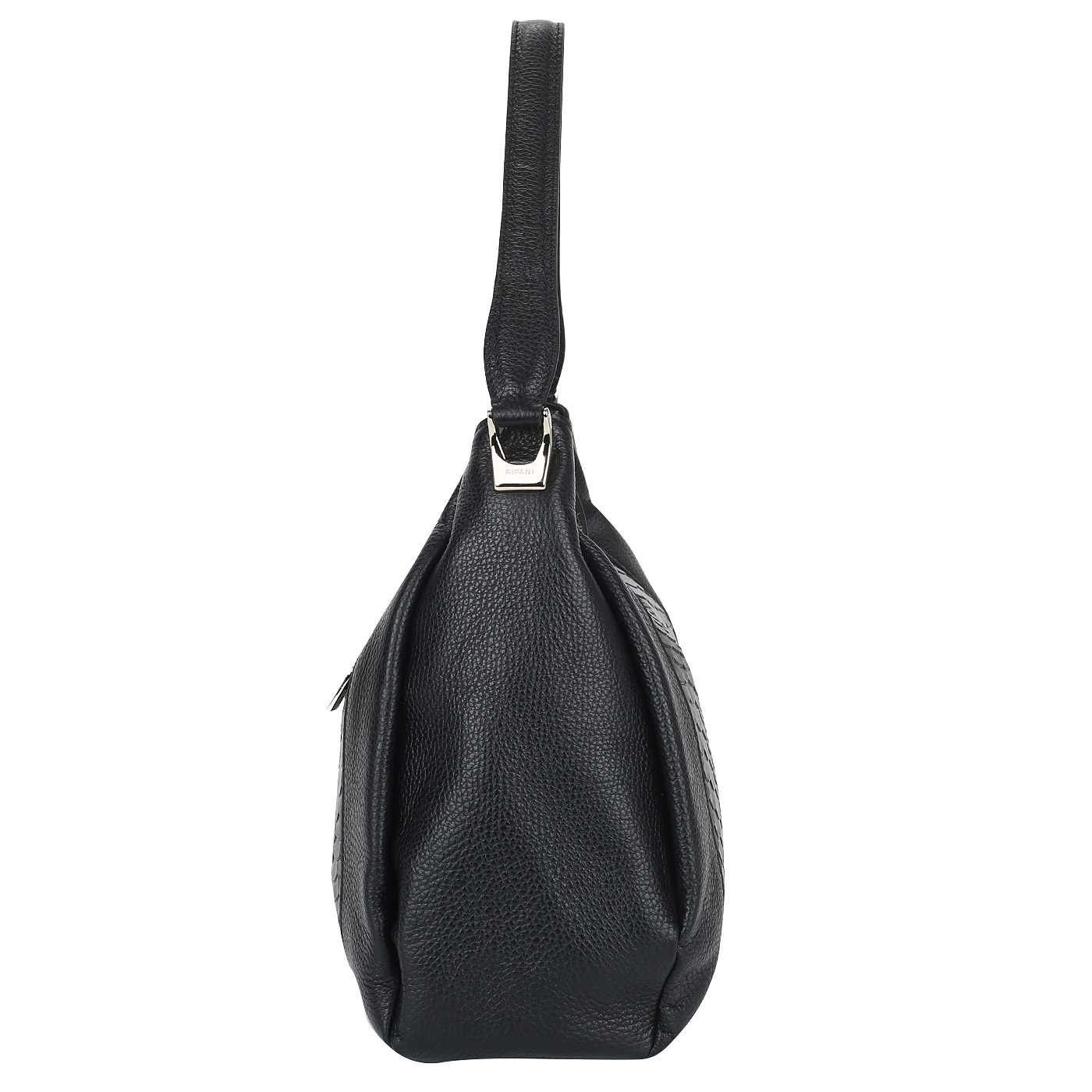 Черная кожаная сумка Ripani Azalea
