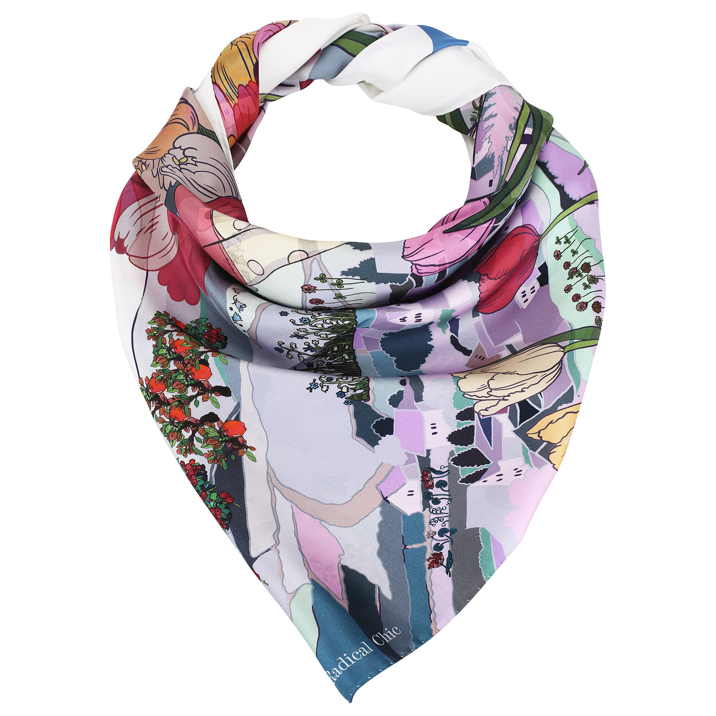 Платок с цветным принтом Radical Chic Umberlla