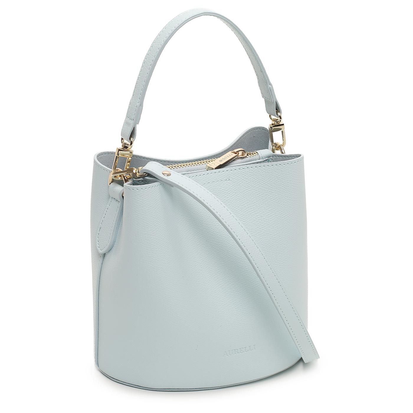 Кожаная сумка Aurelli Saffiano