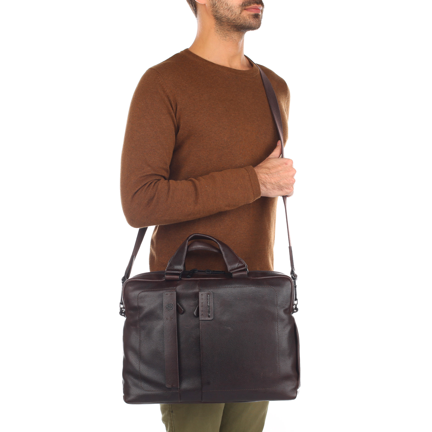 Мужская деловая сумка с отделением для ноутбука Piquadro Pulse