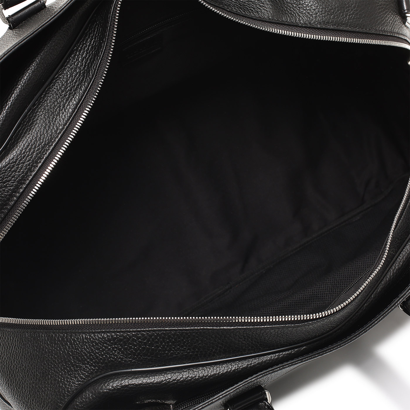 Дорожная кожаная сумка с плечевым ремешком Stevens 