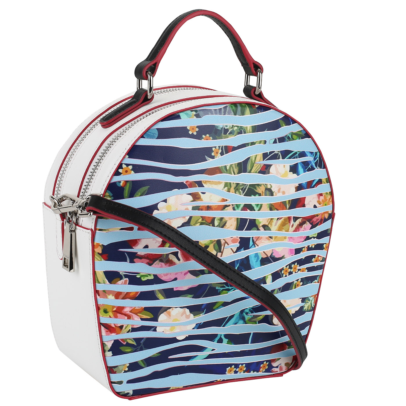 Кожаная сумочка с принтом Cromia It giambia