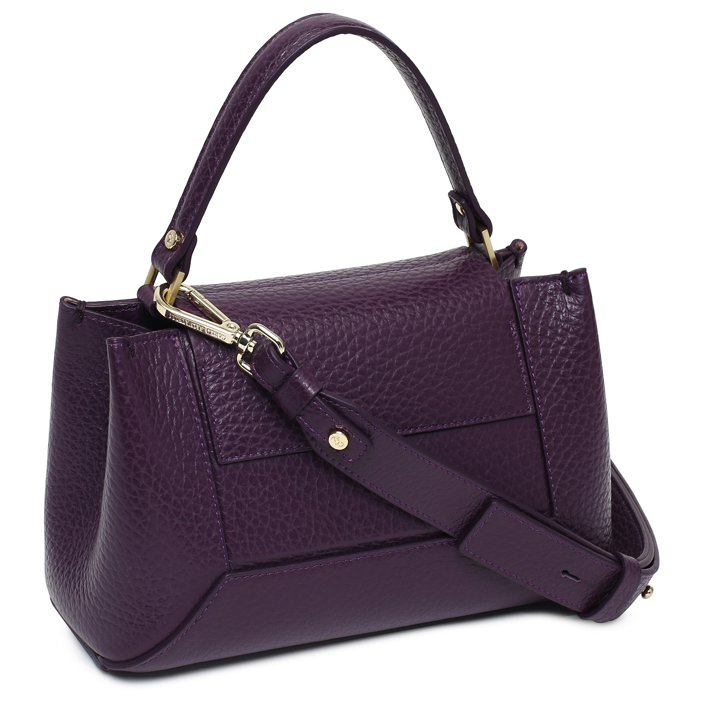 Кожаная сумка Carlo Salvatelli Marta cervino