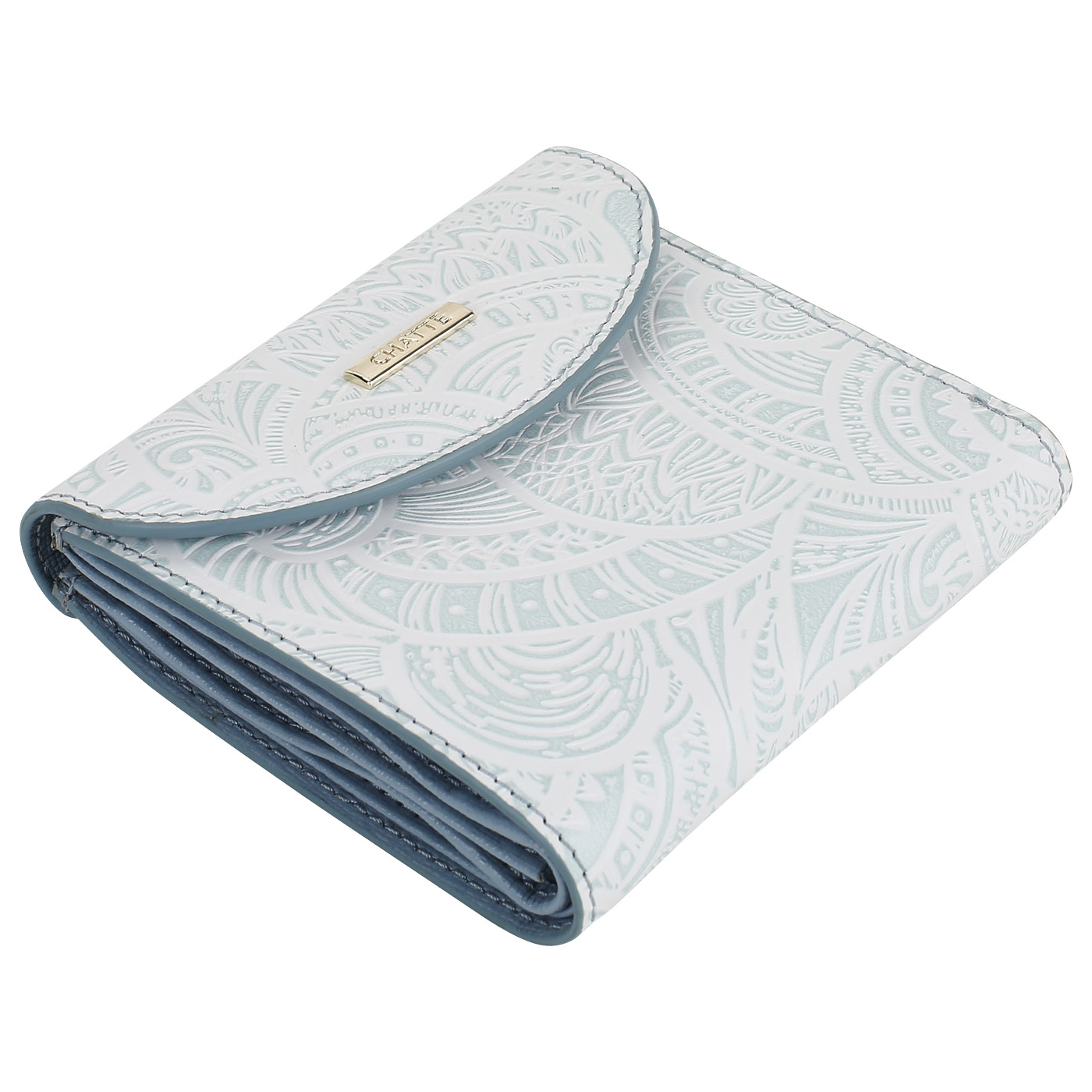 Компактный кошелек на кнопке Chatte Bloom