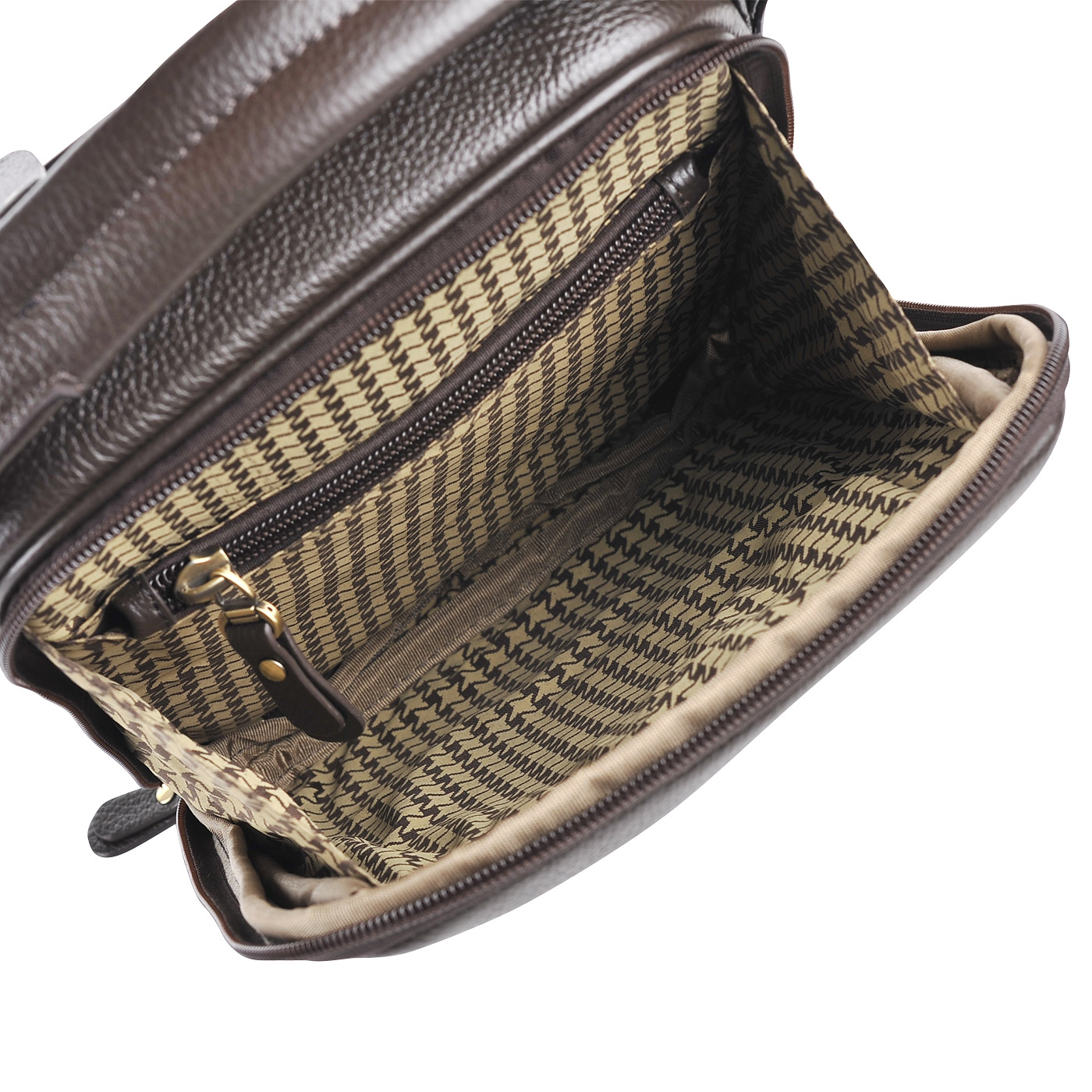 Мужская кожаная сумка через плечо Dr. Koffer 