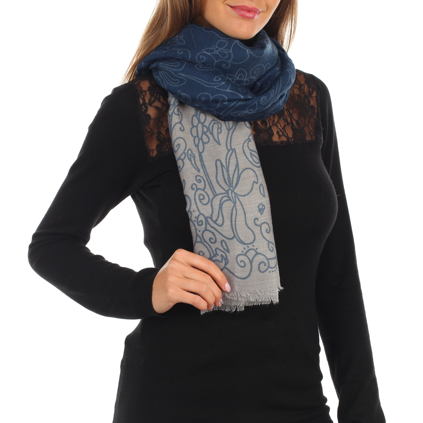 Палантин с узором Jane's Story 