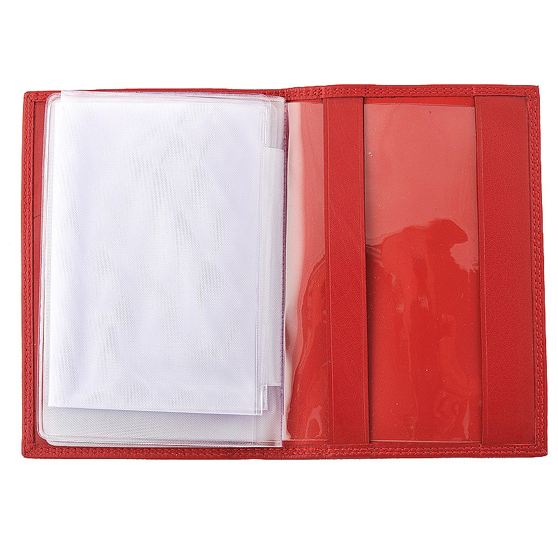 Обложка для автодокументов, красная Braun Buffel Golf