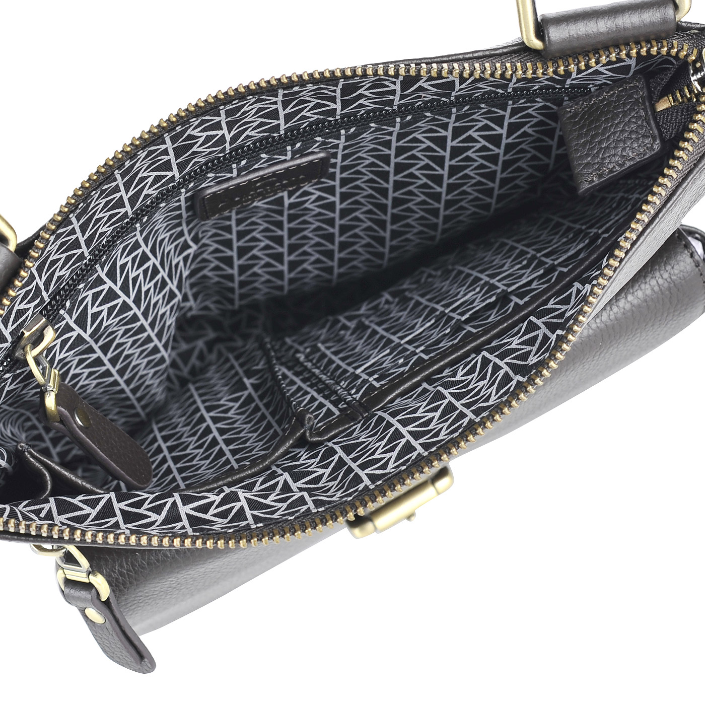 Мужская кожаная сумка через плечо Dr. Koffer 