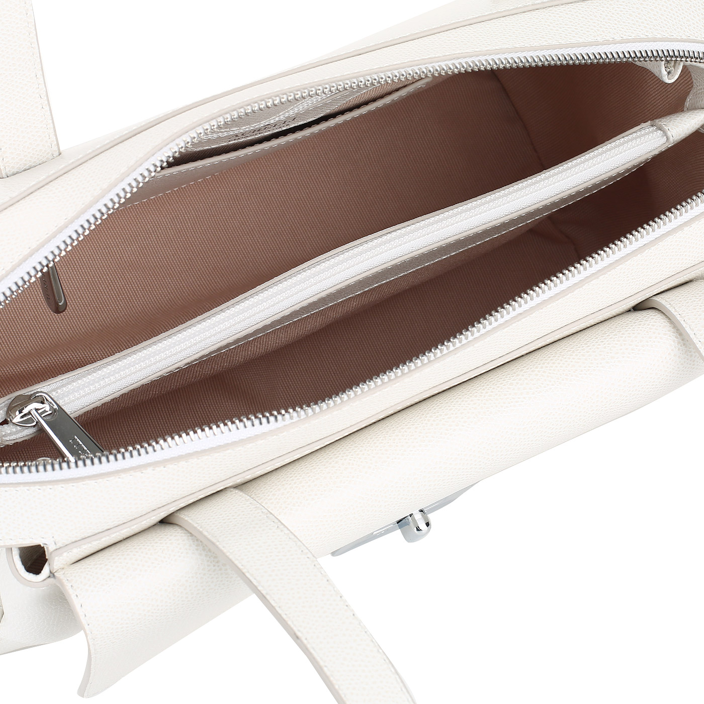 Женская сумка из белой кожи Aurelli Alma