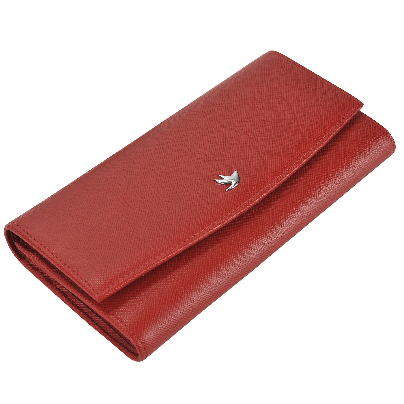 Женское портмоне из натуральной сафьяновой кожи Aurelli Alba