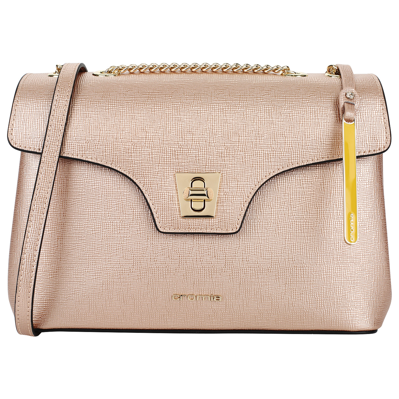 Cromia Сафьяновая сумочка через плечо