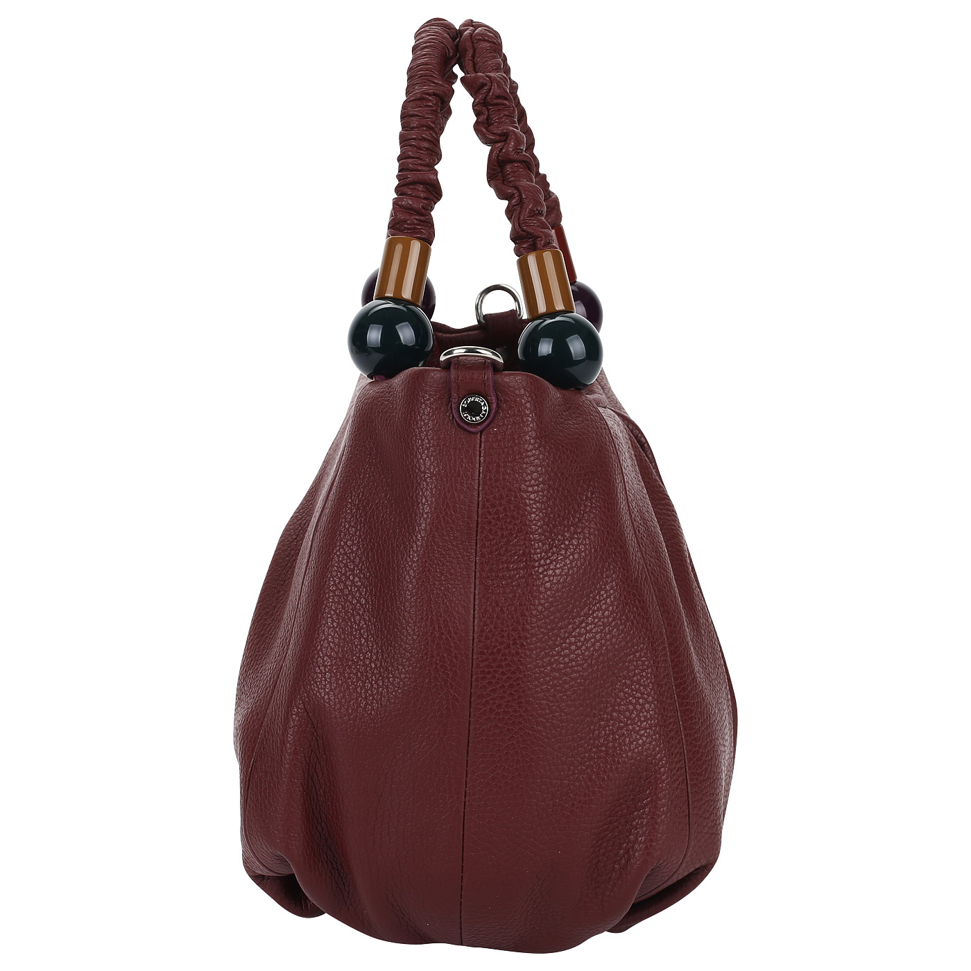 Красная кожаная сумка Roberta Gandolfi Strozzapreti