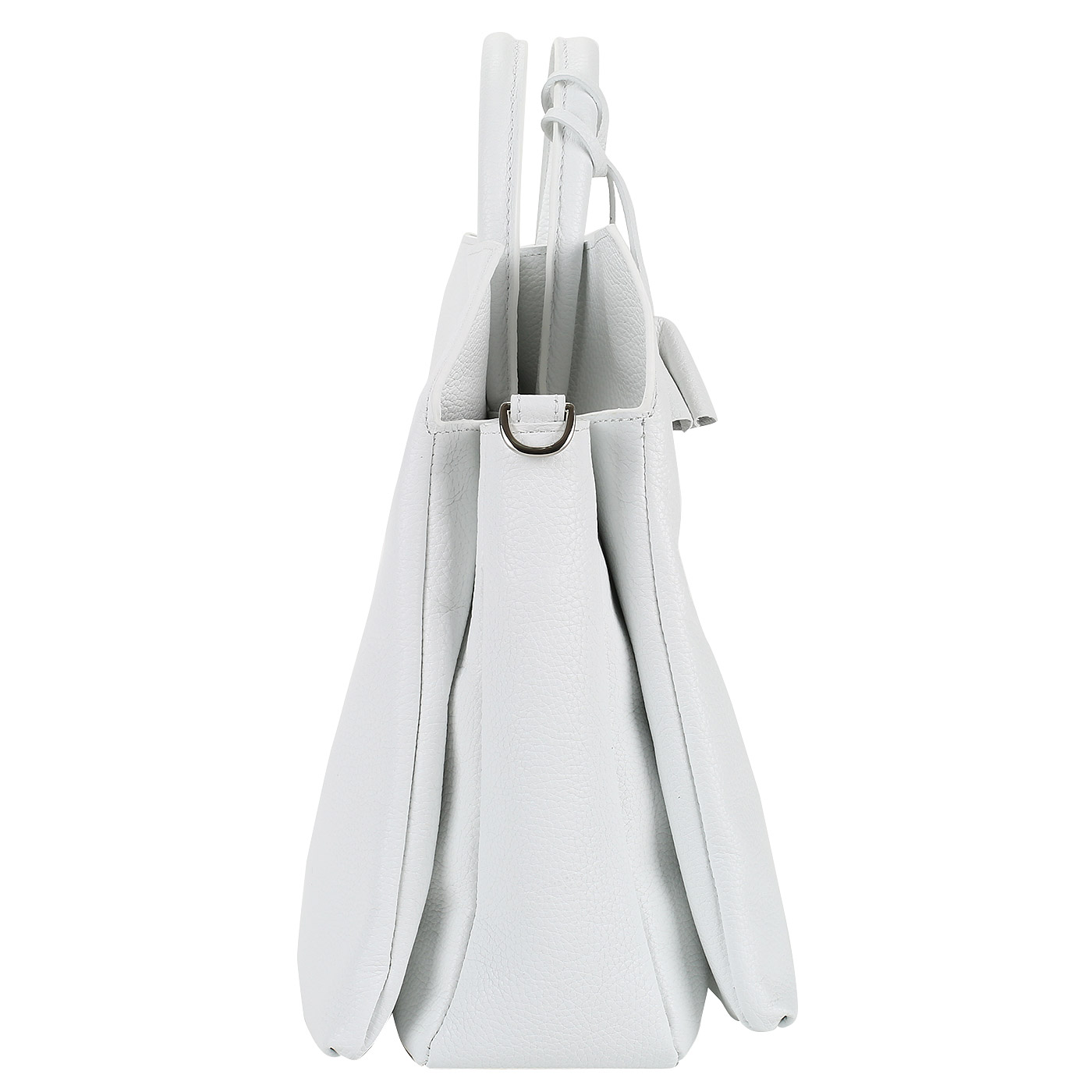 Женская сумка из белой кожи Chatte 