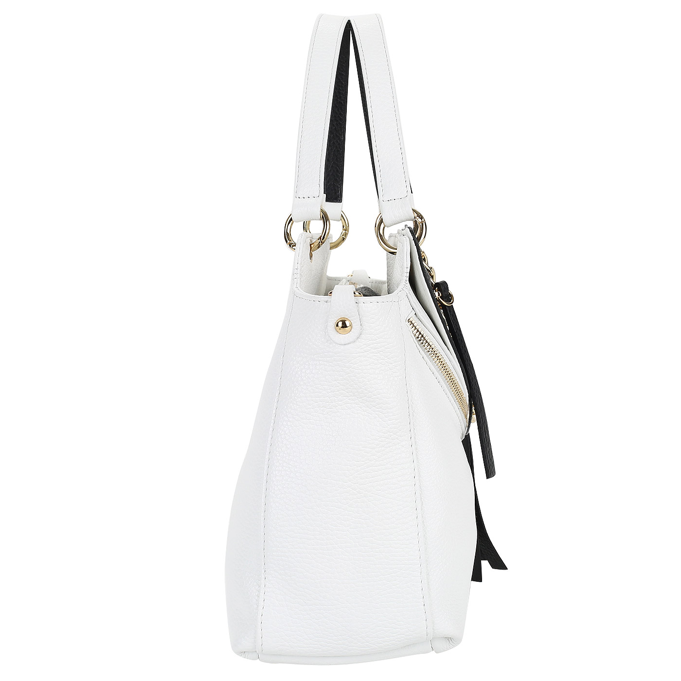 Кожаная сумка с плечевым ремешком Bruno Rossi 