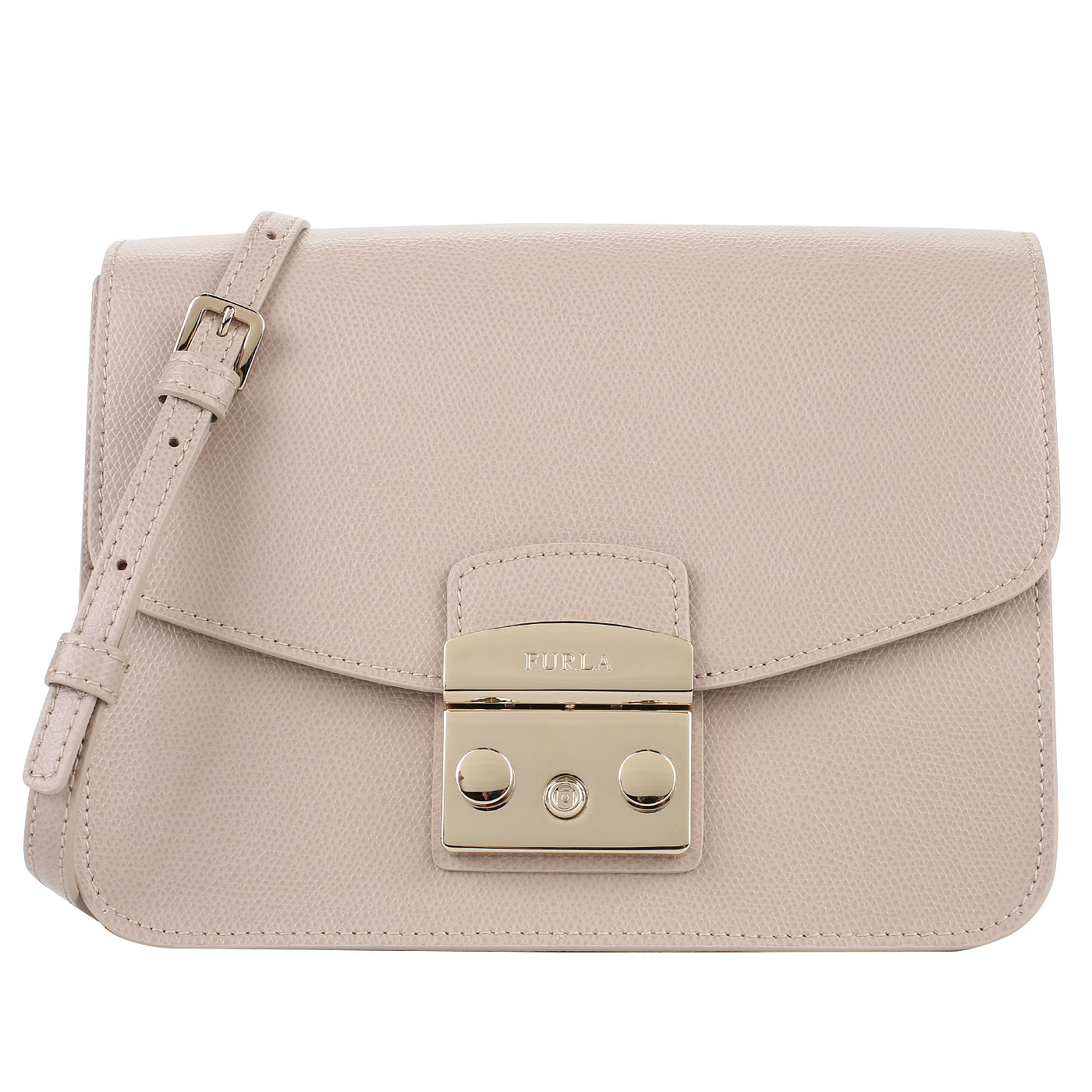 Furla Кожаная сумочка с тиснением