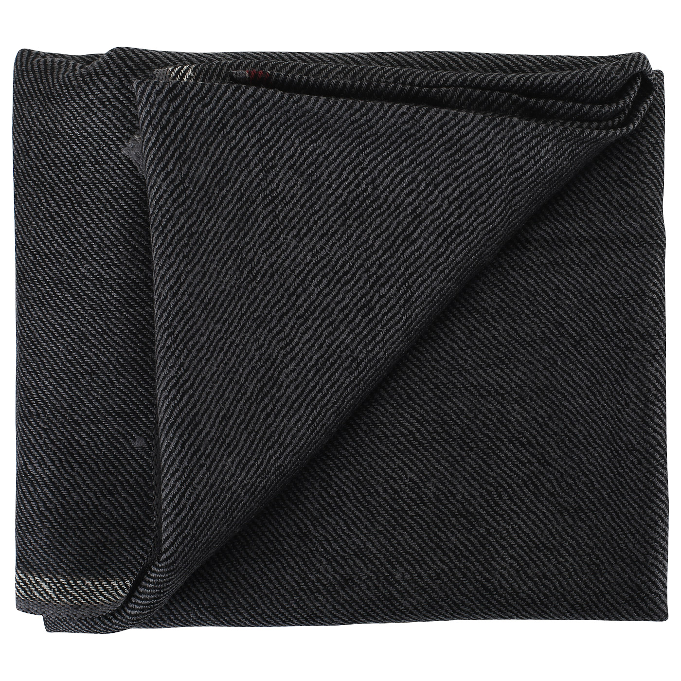 Серый шерстяной шарф Dr. Koffer 