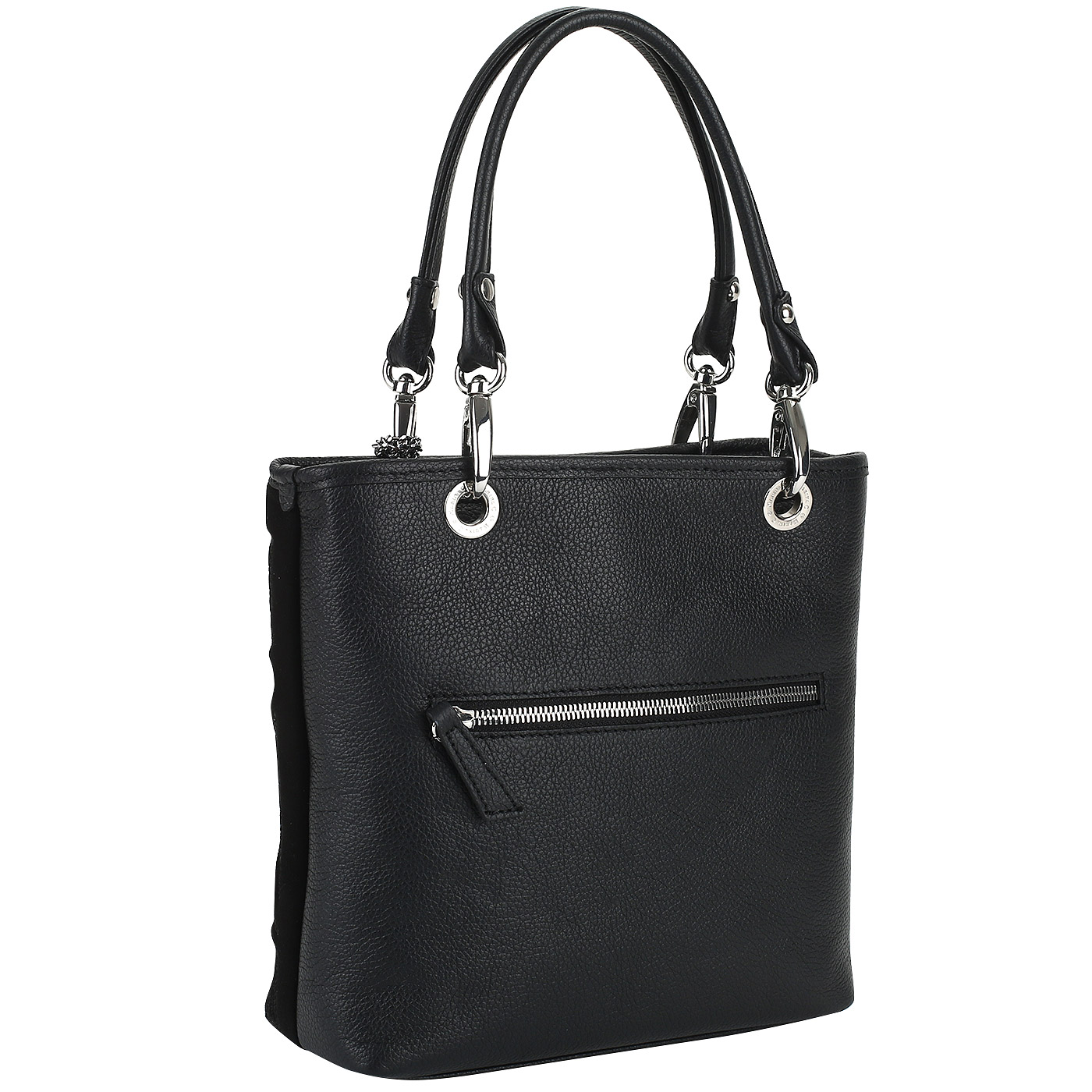 Комбинированная сумочка на молнии Marina Creazioni 