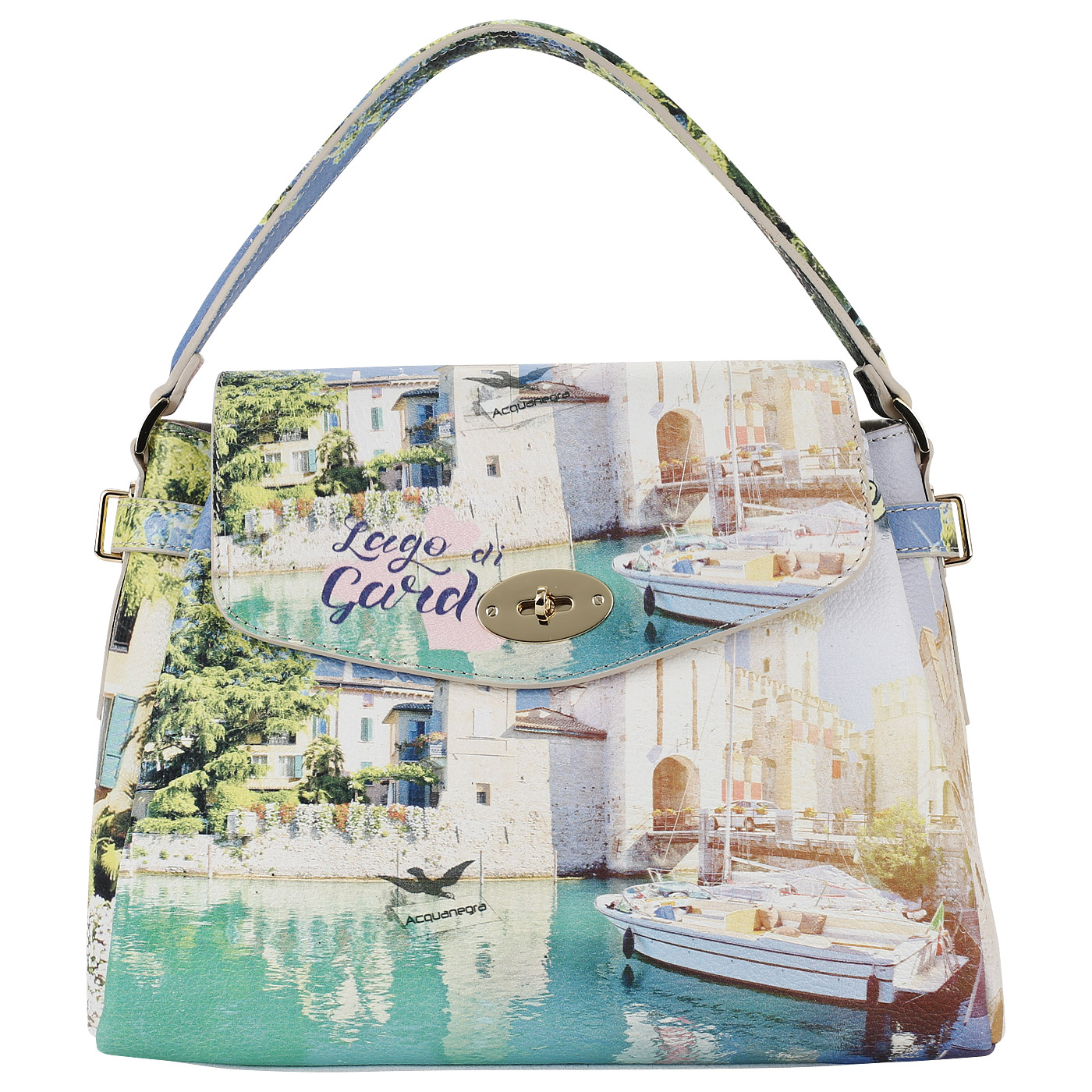 Acquanegra Сумка-сэтчел из зернистой кожи