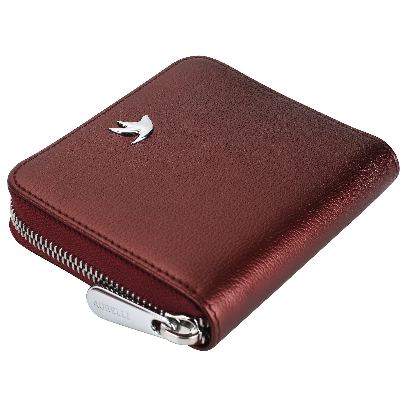 Складной кожаный кошелек Aurelli Stella