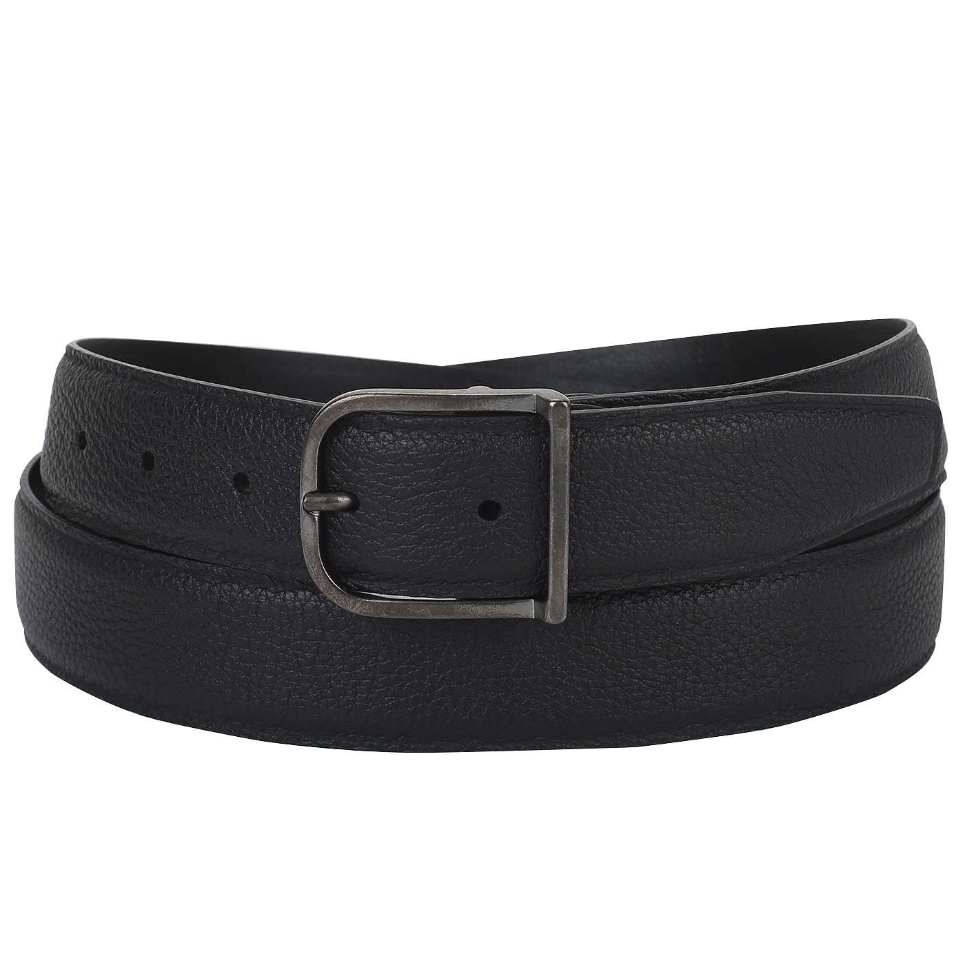 Piquadro Ремень из черной кожи