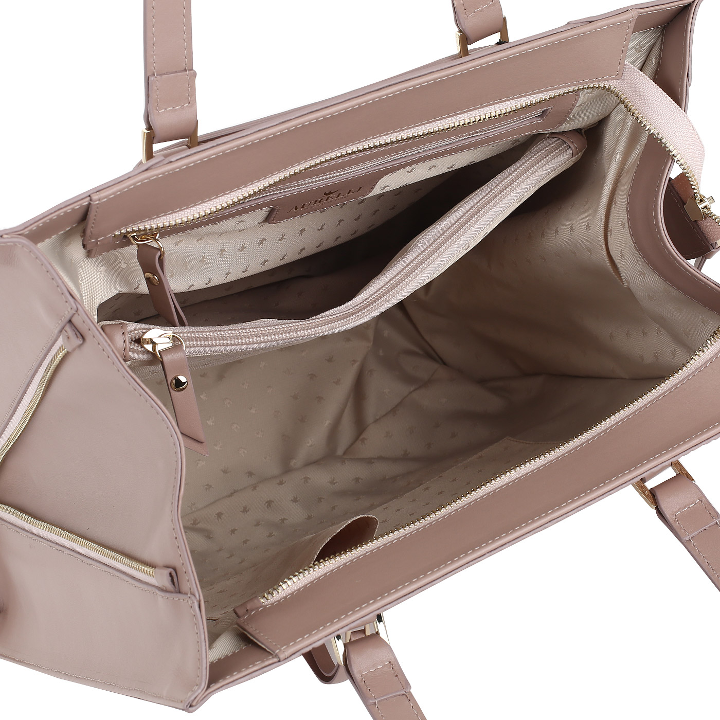 Сумка из кожи и замши Aurelli 