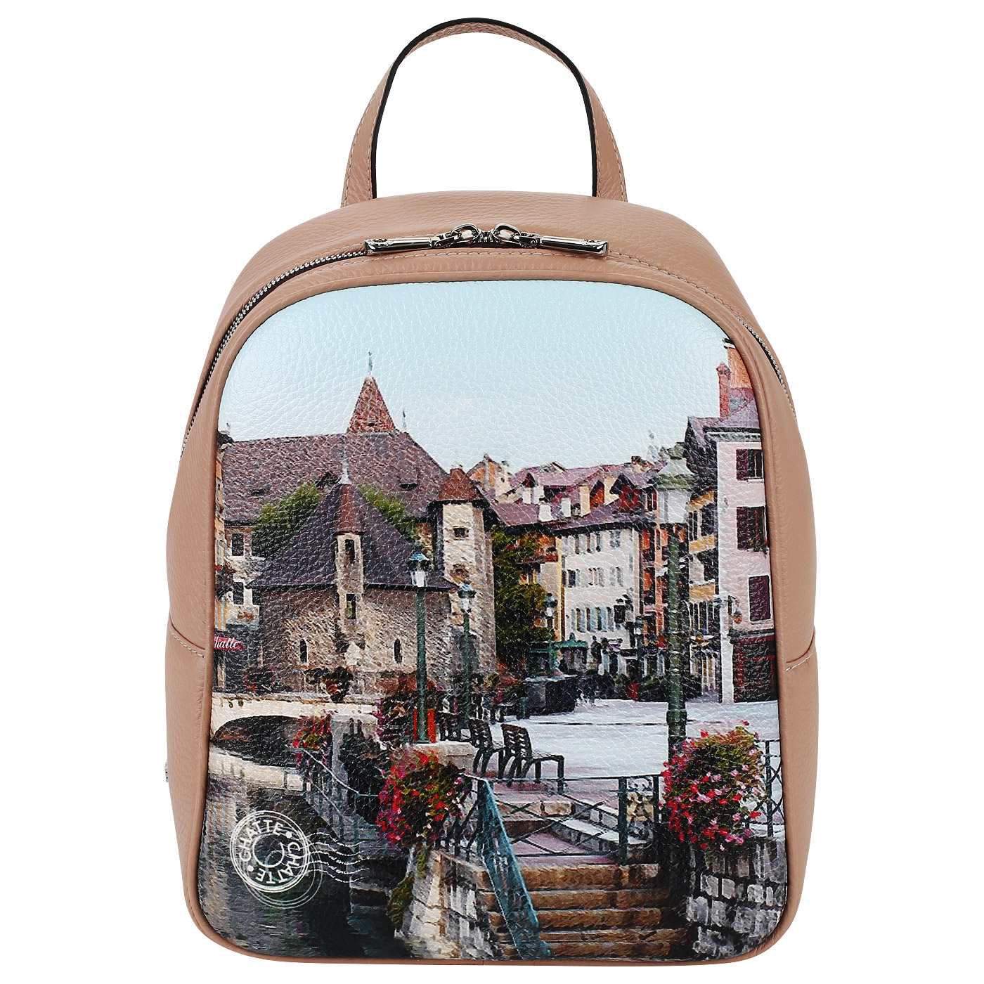 Chatte Городской рюкзак из зернистой кожи