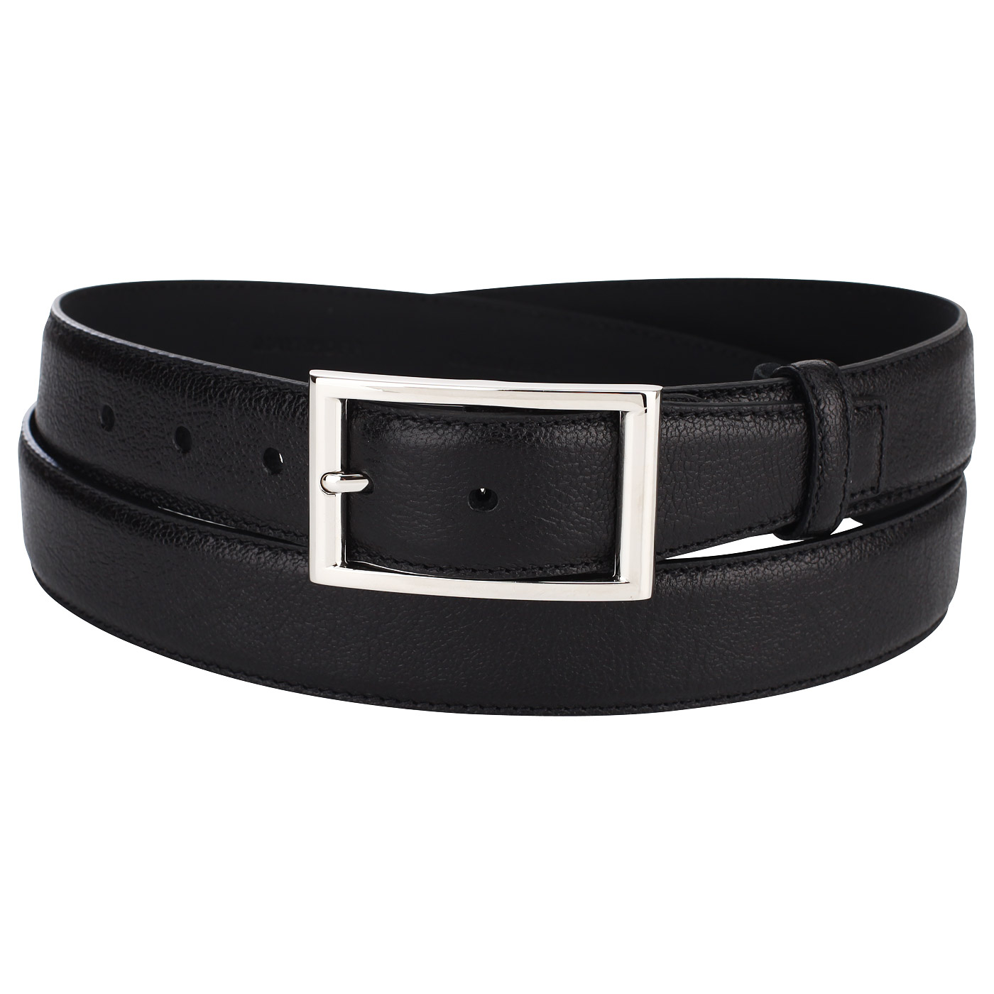 Mayrhoff Ремень из черной натуральной кожи