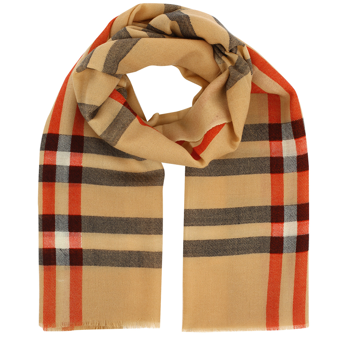 Dispacci Клетчатый палантин из шерсти