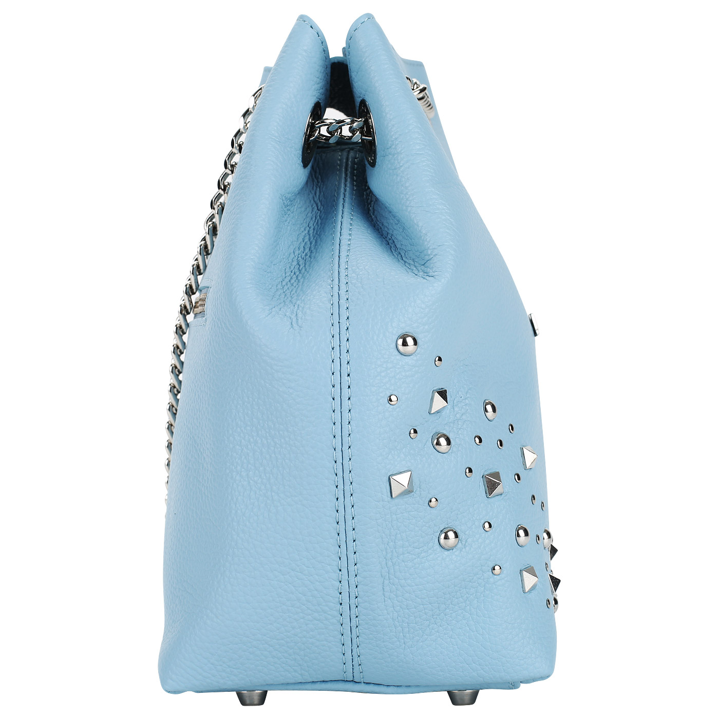 Женская сумочка-торба с клепками Marina Creazioni 