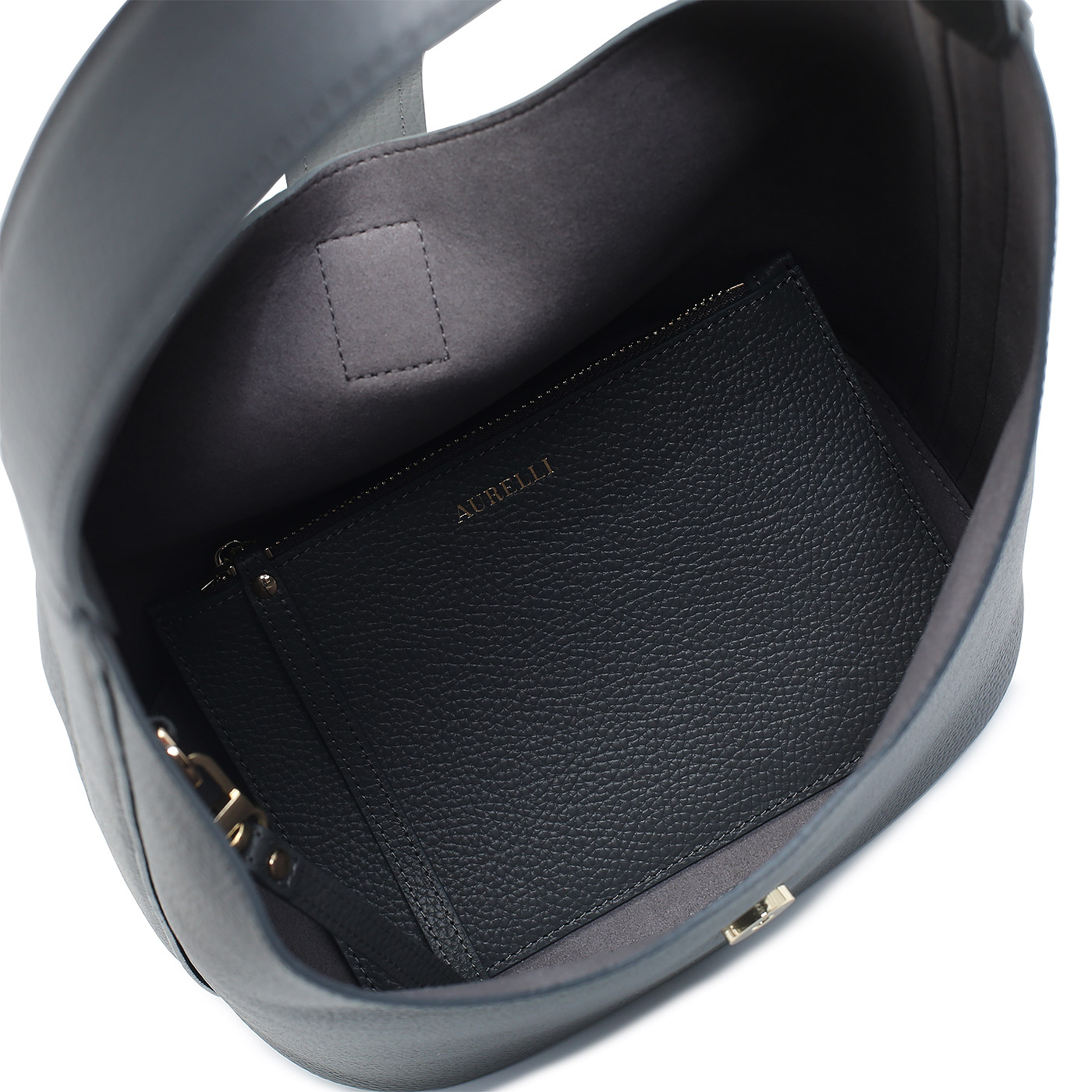 Кожаная сумка Aurelli Soft